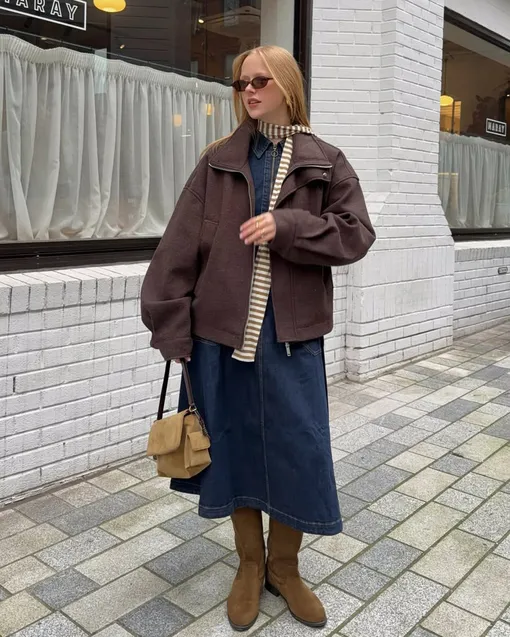 mevsimlik süet ceket