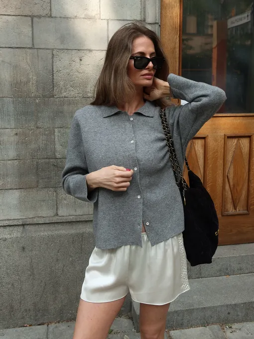 2026 İlkbaharı için şık bir hırka